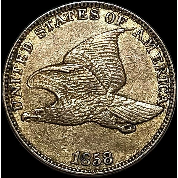 1858 Flying Eagle Cent UNCIRCULATED