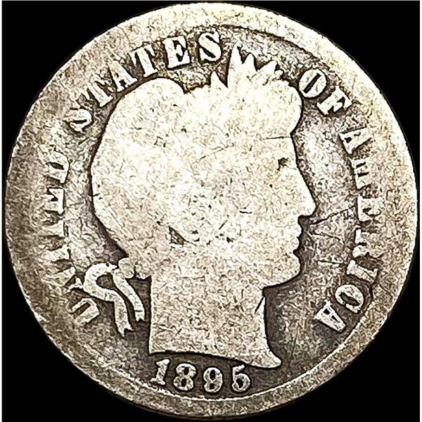 1895-S Barber Dime NICELY CIRCULATED