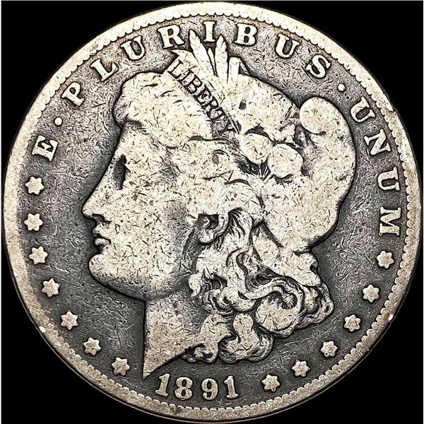 1891-CC Silver Morgan Dollar NICELY CIRCULATED