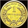 Image 2 : 1852-O Gold $1 Liberty Head  HIGH GRADE