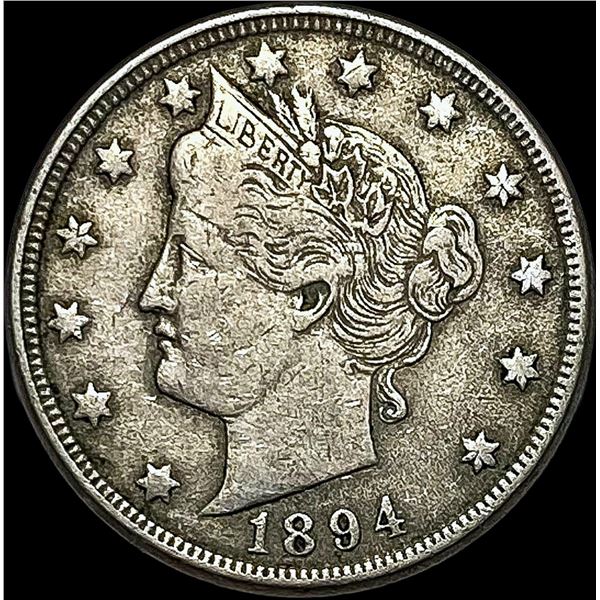 1894 Liberty Head Nickel LIGHTLY CIRCULATED