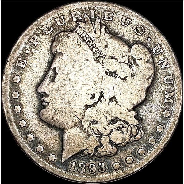 1893-S Silver Morgan Dollar HIGH GRADE