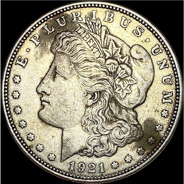 1921-D Silver Morgan Dollar NEARLY UNCIRCULATED