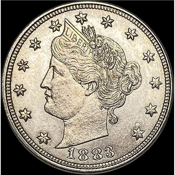 1883 Liberty Head Nickel No Cents CHOICE BU
