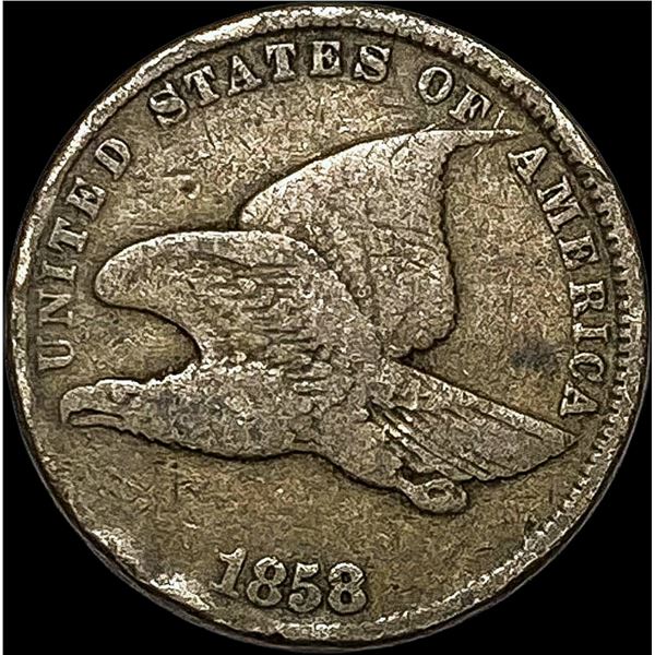 1858 Flying Eagle Cent LIGHTLY CIRCULATED