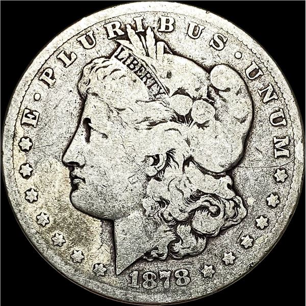 1878-CC Silver Morgan Dollar LIGHTLY CIRCULATED