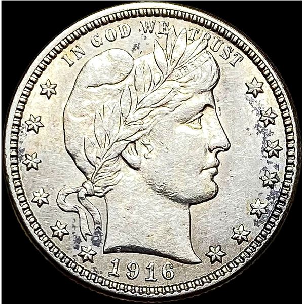 1916 Barber Silver Quarter UNCIRCULATED