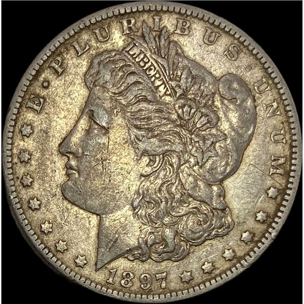 1897-O Silver Morgan Dollar NEARLY UNCIRCULATED