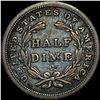 Image 2 : 1839-O Silver Half Dime LIGHTLY CIRCULATED