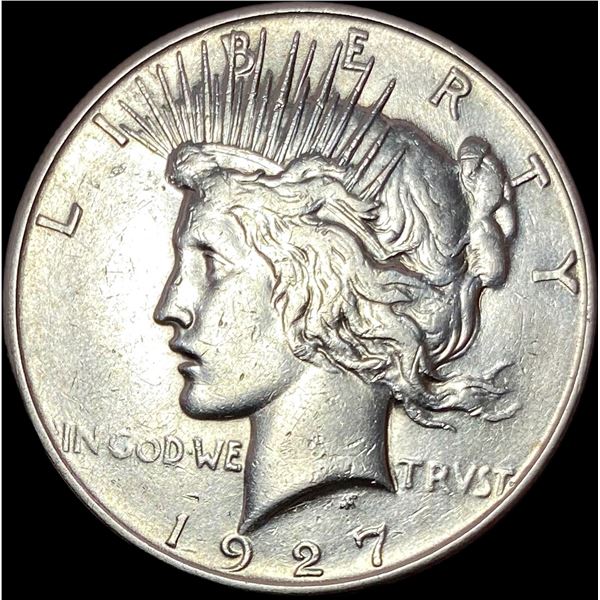 1927-S Silver Peace Dollar CLOSELY UNCIRCULATED