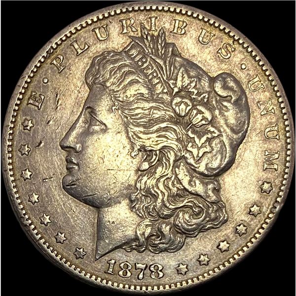 1878-CC Silver Morgan Dollar CLOSELY UNCIRCULATED