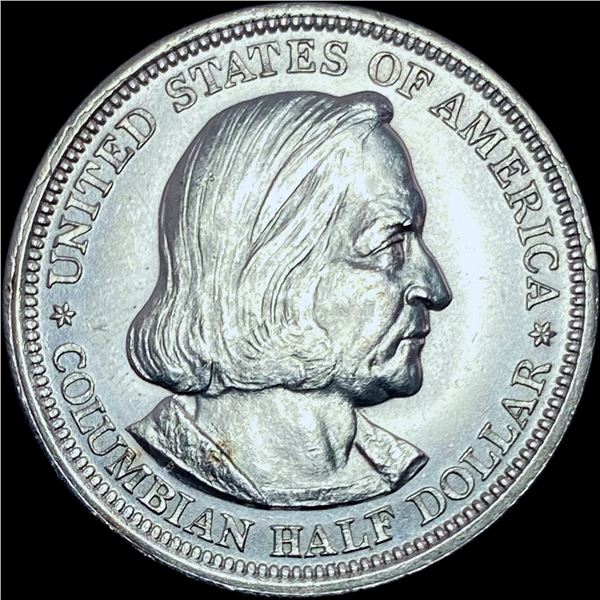 1893 Columbian Exposition Half Dollar GEM BU