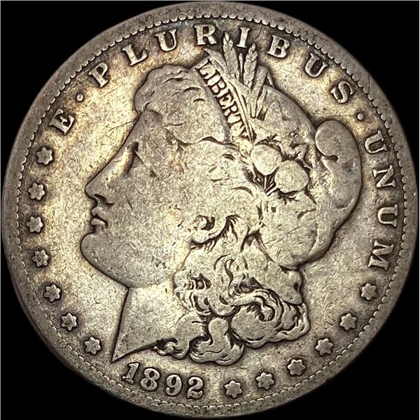 1892-S Silver Morgan Dollar NICELY CIRCULATED
