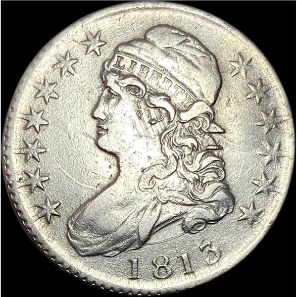 1813 Capped Bust Half Dollar CLOSELY UNCIRCULATED