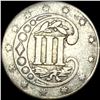 Image 2 : 1856 Silver Three-Cent Piece NICELY CIRCULATED