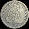 Image 1 : 1877-S Silver Seated Liberty Quarter NICELY CIRCULATED