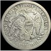 Image 2 : 1877-S Silver Seated Liberty Quarter NICELY CIRCULATED
