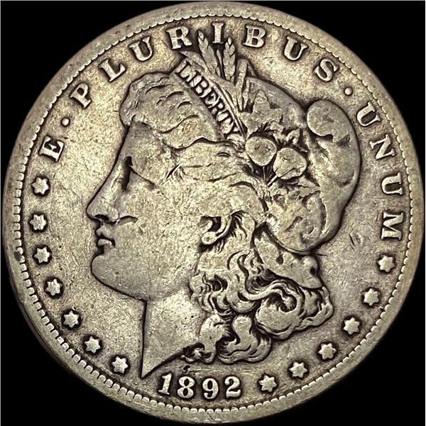 1892-S Silver Morgan Dollar NICELY CIRCULATED