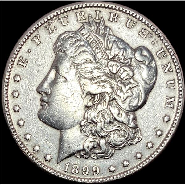 1899 Silver Morgan Dollar NEARLY UNCIRCULATED