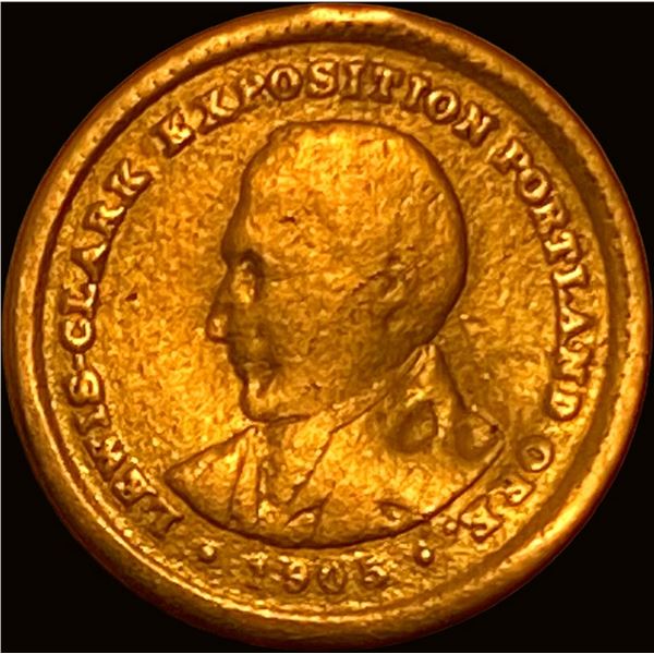 1905 Lewis/Clark Exposition Gold Dollar HIGH GRADE