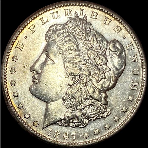 1897-S Silver Morgan Dollar CLOSELY UNCIRCULATED