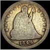 Image 1 : 1844-O Silver Seated Liberty Quarter NICELY CIRCULATED