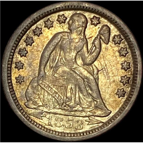 1853-O Silver Seated Liberty Dime HIGH GRADE