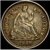 Image 1 : 1868-S Seated Liberty Half Dime NEARLY UNCIRCULATED