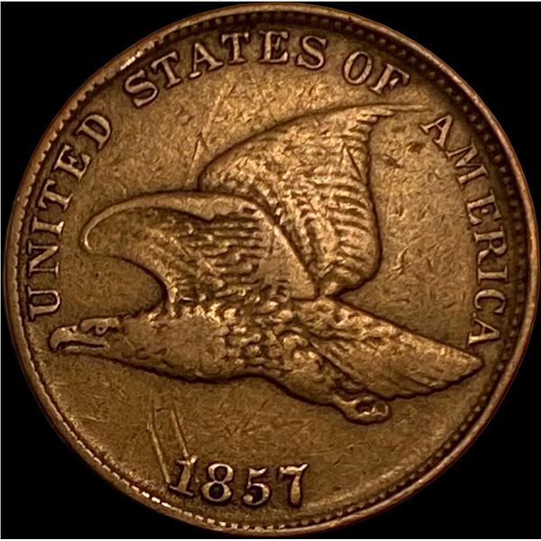 1857 Flying Eagle Cent LIGHTLY CIRCULATED