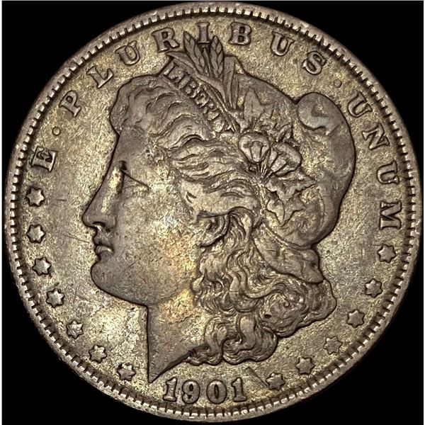 1901 Morgan Silver Dollar NEARLY UNCIRCULATED