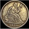 Image 1 : 1837 Seated Liberty Half Dime No Stars NEARLY UNCIRCULATED