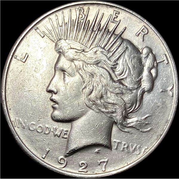 1927-D Silver Peace Dollar CLOSELY UNCIRCULATED