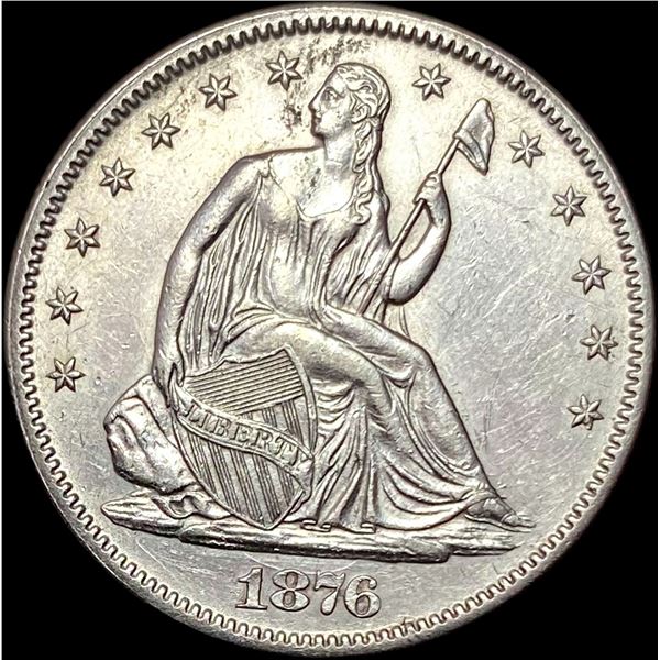 1876 Seated Liberty Half Dollar UNCIRCULATED