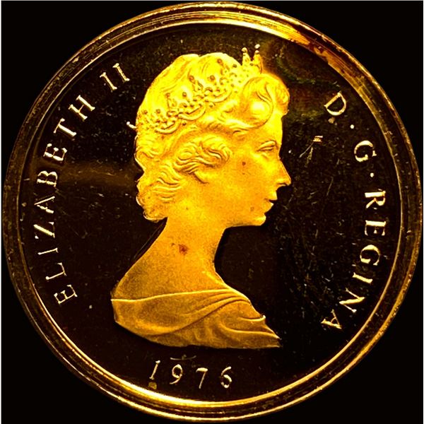1976 Turks & Caicos Gold 50 AGW.10oz Crowns GEM PF