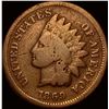 Image 1 : 1869 Indian Head Cent NICELY CIRCULATED