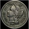 Image 1 : 1867 Nickel Three-Cent Piece NEARLY UNCIRCULATED
