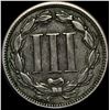 Image 2 : 1867 Nickel Three-Cent Piece NEARLY UNCIRCULATED