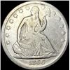 Image 1 : 1866-S Seated Liberty Half Dollar NICELY CIRCULATED