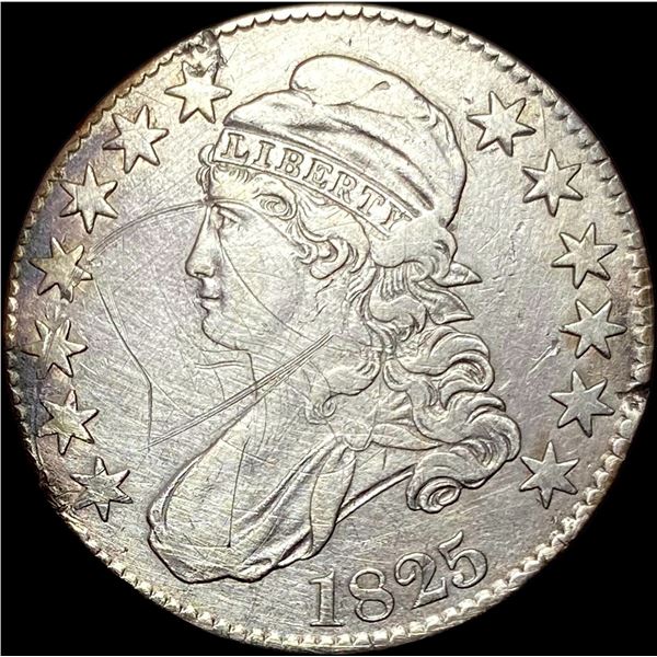 1825 Capped Bust Half Dollar HIGH GRADE