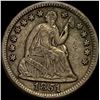 Image 1 : 1851 Seated Liberty Half Dime NEARLY UNCIRCULATED