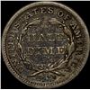 Image 2 : 1851 Seated Liberty Half Dime NEARLY UNCIRCULATED