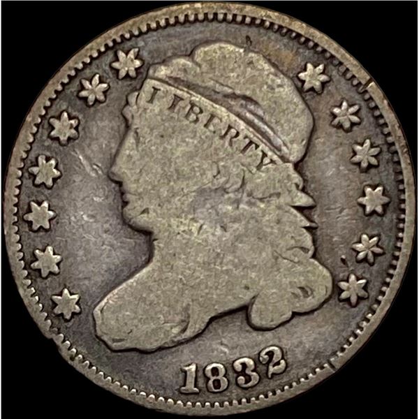 1832 Capped Bust Dime NICELY CIRCULATED
