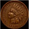 Image 1 : 1908-S Indian Head Cent NEARLY UNCIRCULATED
