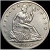Image 1 : 1855-O Silver Seated Liberty Half Dollar CLOSELY UNCIRCULATED