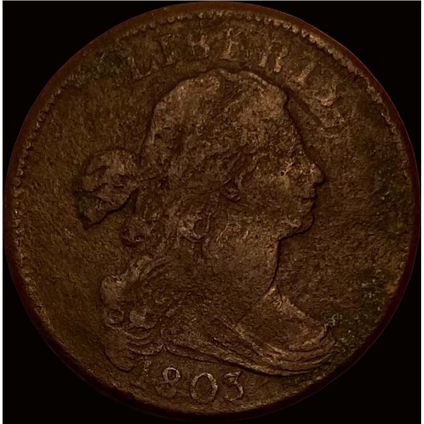 1803 Draped Bust Large Cent LIGHTLY CIRCULATED