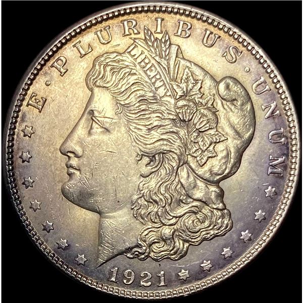 1921 Toned Silver Morgan Dollar UNCIRCULATED
