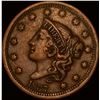 Image 1 : 1837 Coronet Head Large Cent NEARLY UNCIRCULATED