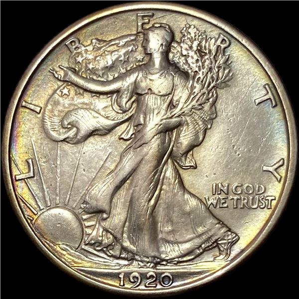 1920-S Silver Walking Liberty Half Dollar UNCIRCULATED