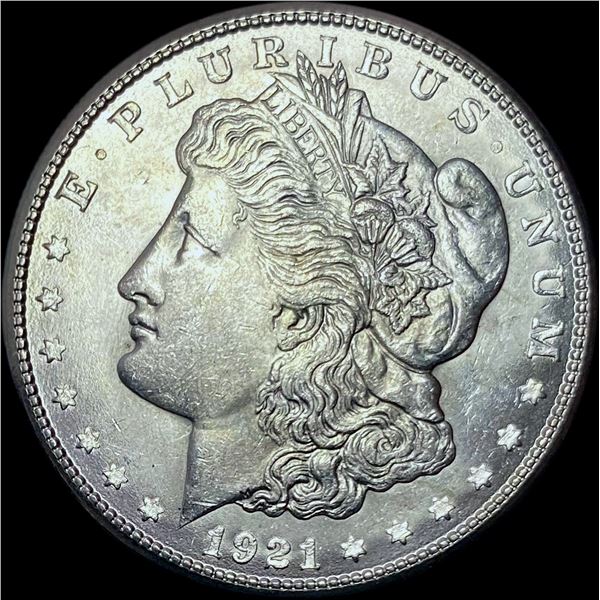 1921-S Silver Morgan Dollar CHOICE BU