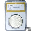 Image 1 : 1884-CC Morgan Silver Dollar PGA MS65